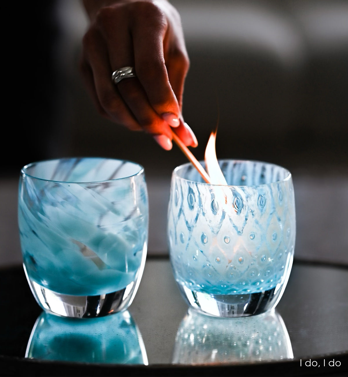 Wedding Collection | Hand-crafted Glass Votive Candle Holders | Glassybaby