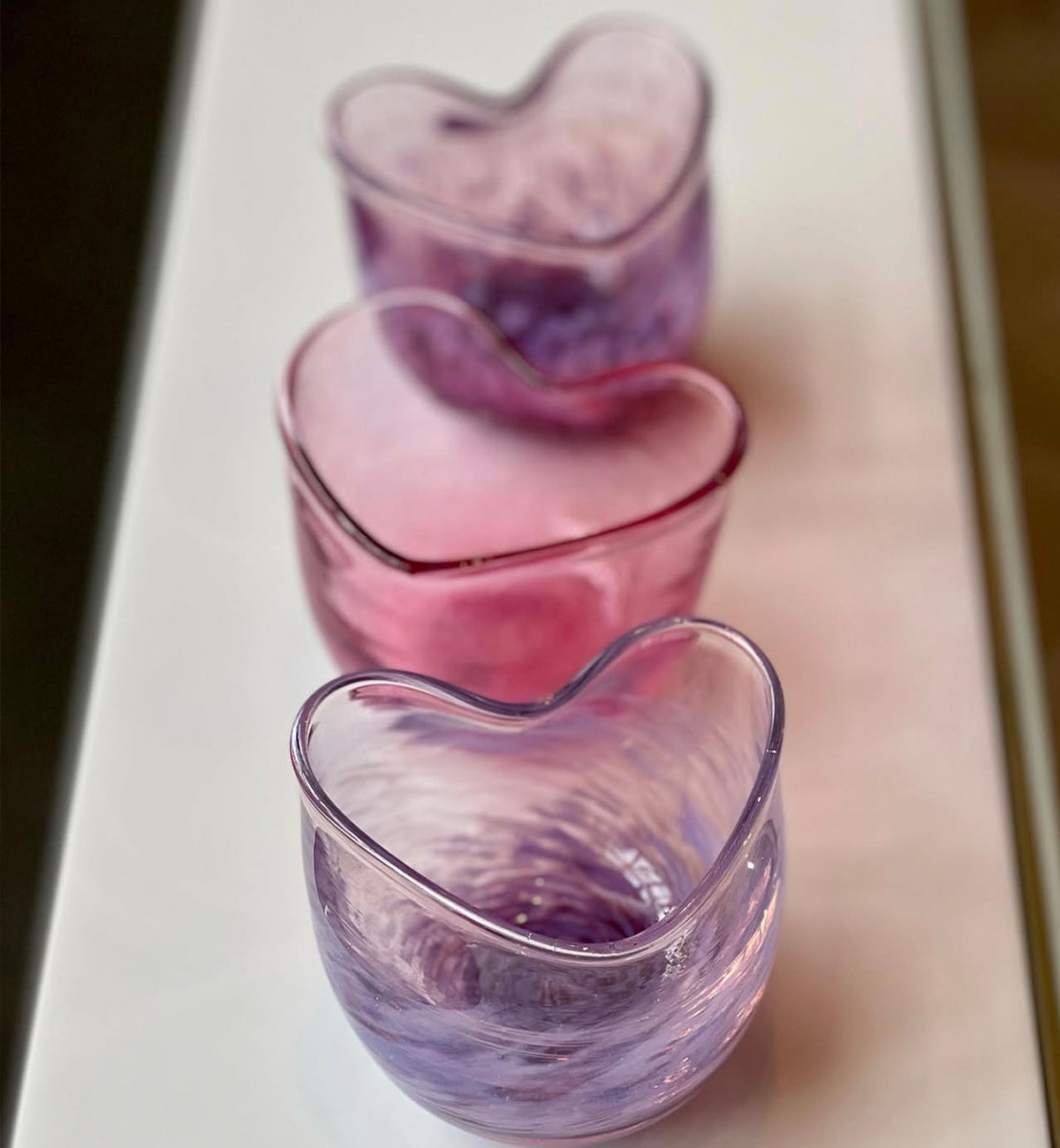 heart glassblowing | glassybaby 1.31