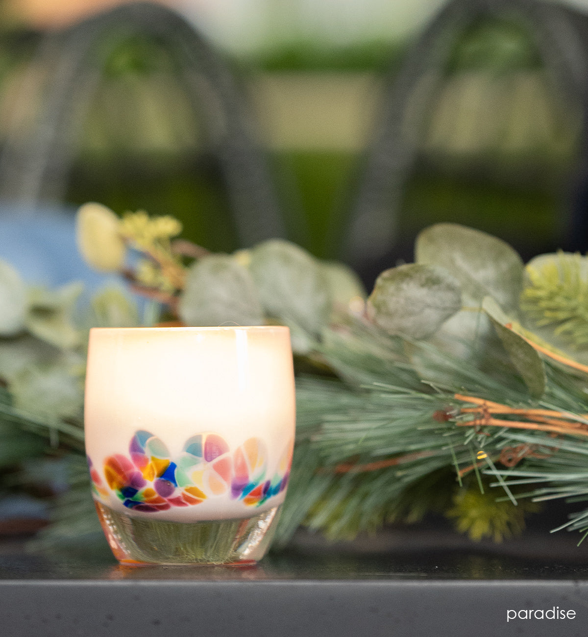 glassybaby  hand-blown glass candle holders made in the usa