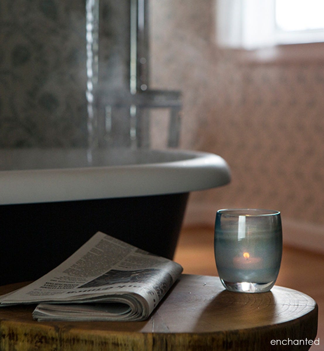 Hand-Blown Glassybaby authentic Candle Holder