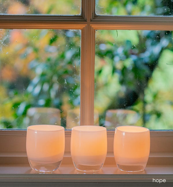 Glassybaby votives shops