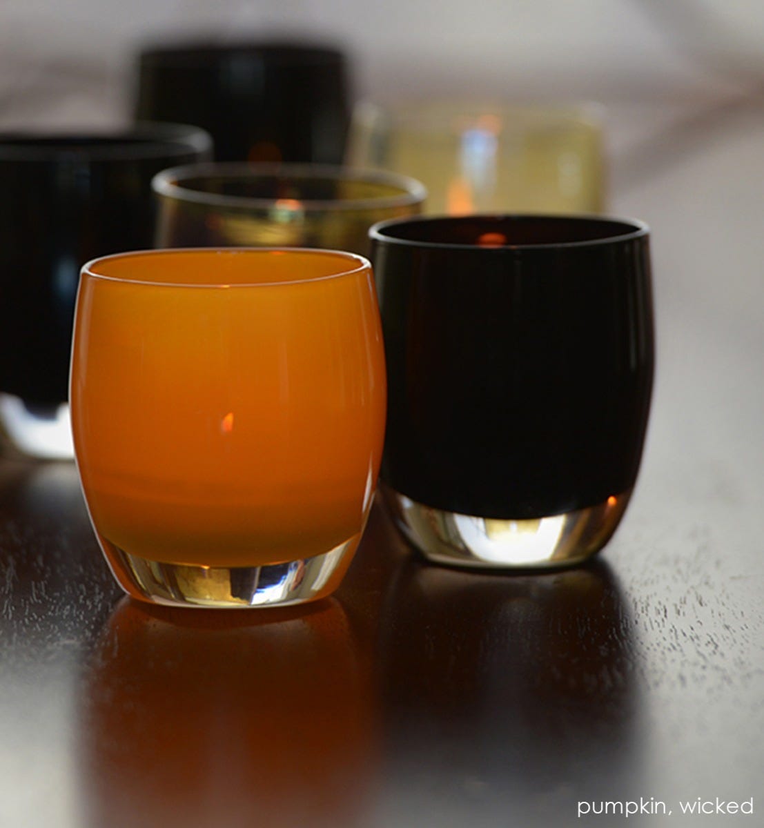 Glassybaby Orange Cozy orders Votive