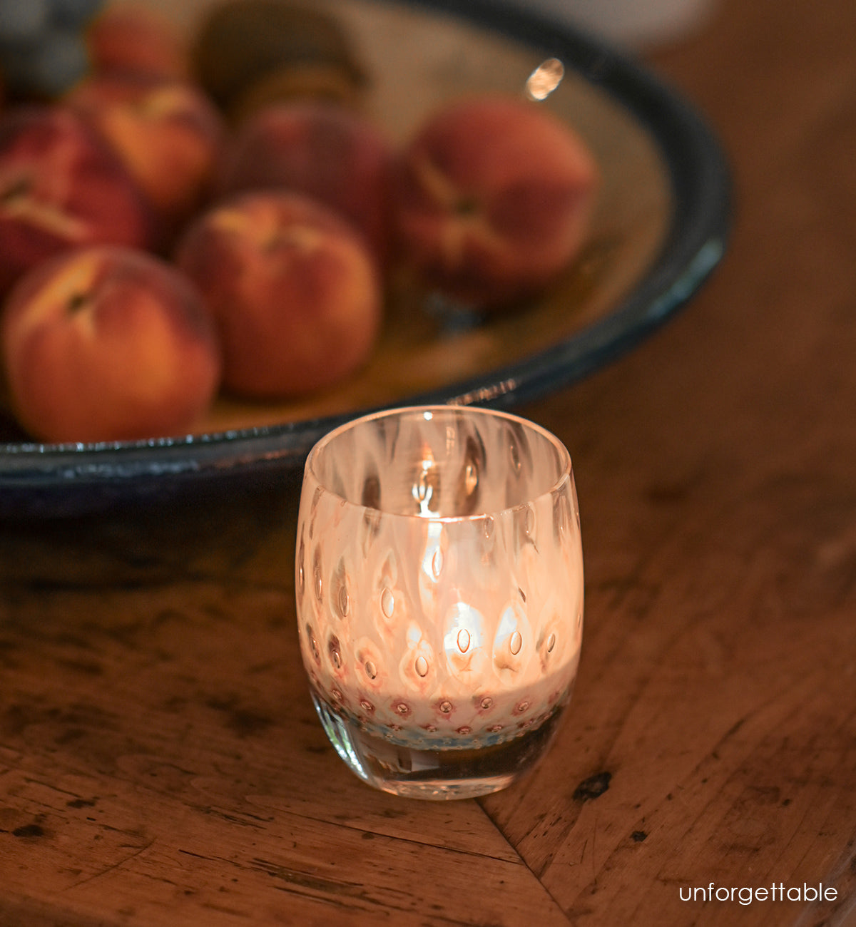 Top Glassybaby Kindness Hand Blown Candle Holder- Tag Worn Off Some Flaws