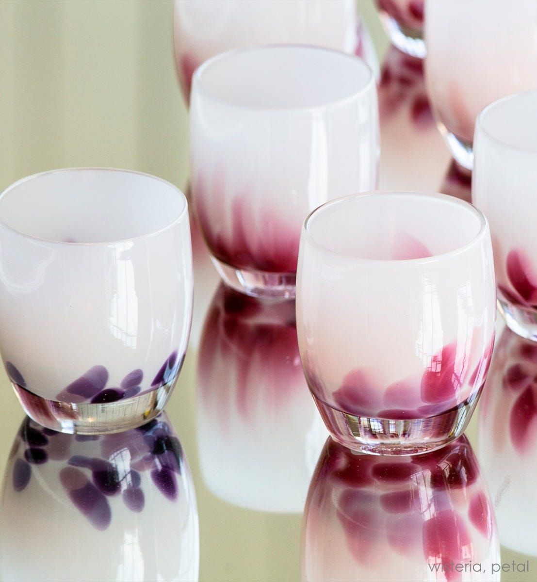 Beautiful deals Wisteria glassybaby